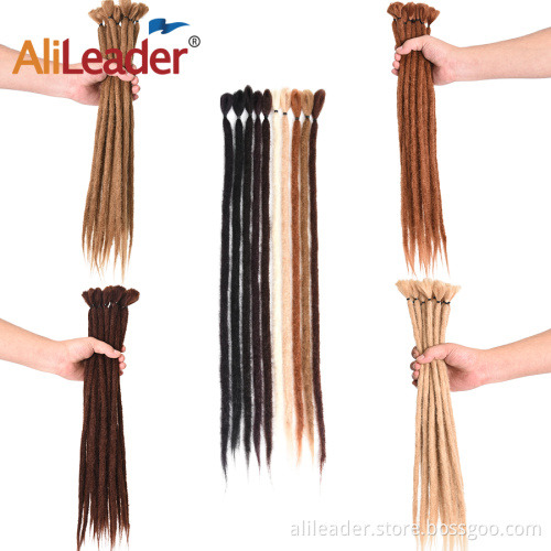 Synthetic Handmade Dread Lock Extensions Crochet Dreadlocks